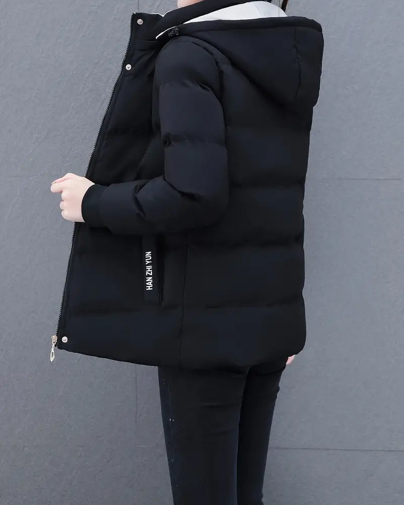 Kara Women's Winter Coat | Warm Hooded, Casual Long Women's Coat 2