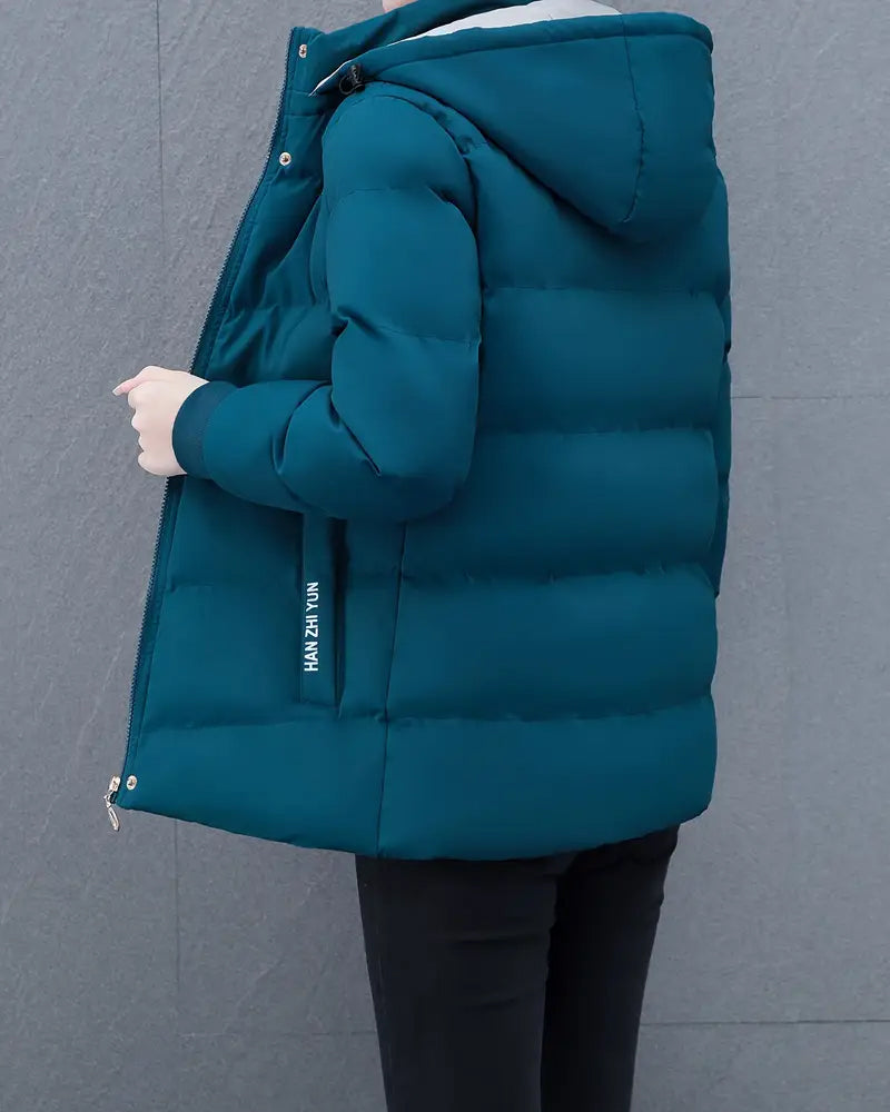 Kara Women's Winter Coat | Warm Hooded, Casual Long Women's Coat 7