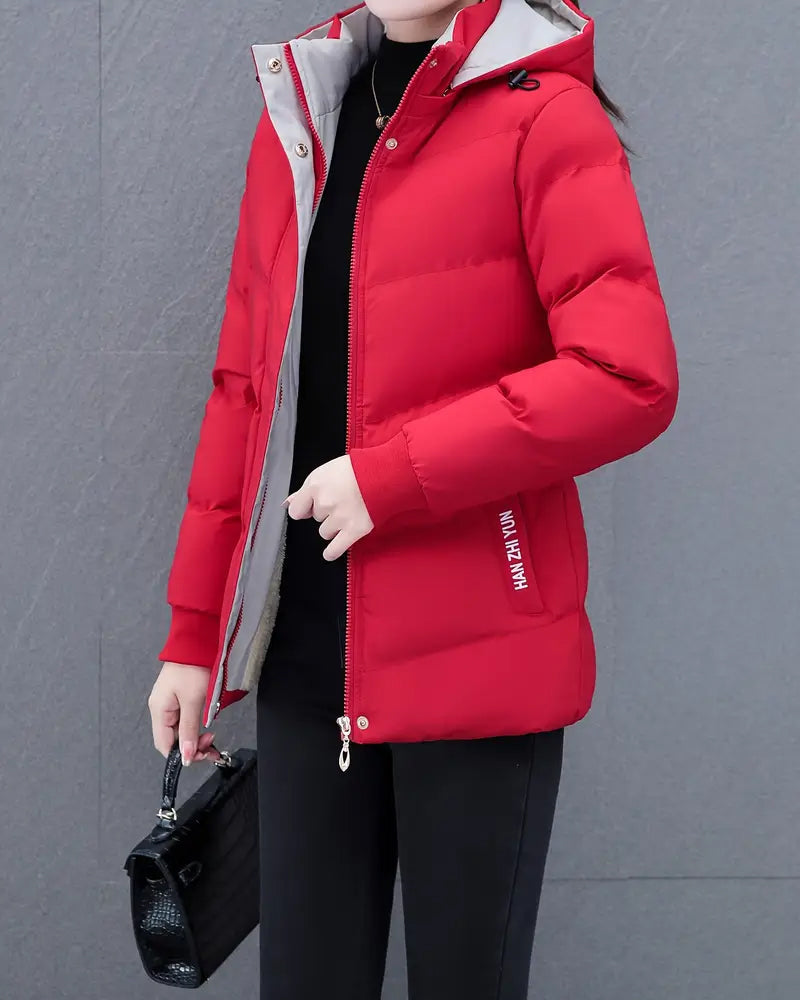 Kara Women's Winter Coat | Warm Hooded, Casual Long Women's Coat 9