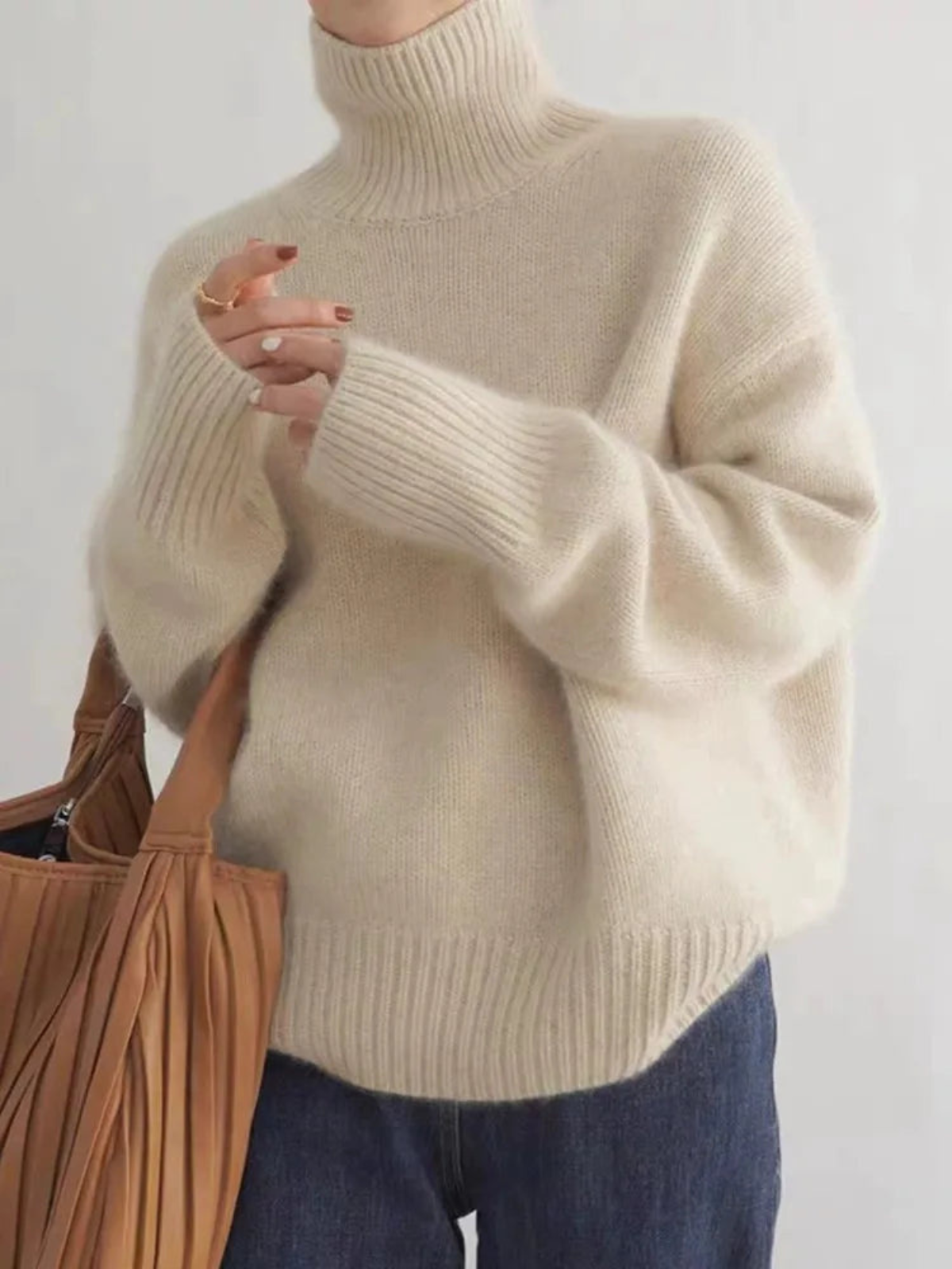 Kira Women's Turtleneck | Timeless Design 7