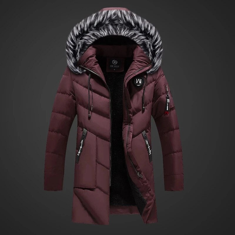 Kiswis Men's Winter Jacket | Warm Polyester, Stylish and Versatile 2
