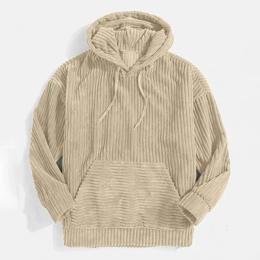 Kora Men’s Hoodie | Oversized Corduroy, Casual Comfort 3