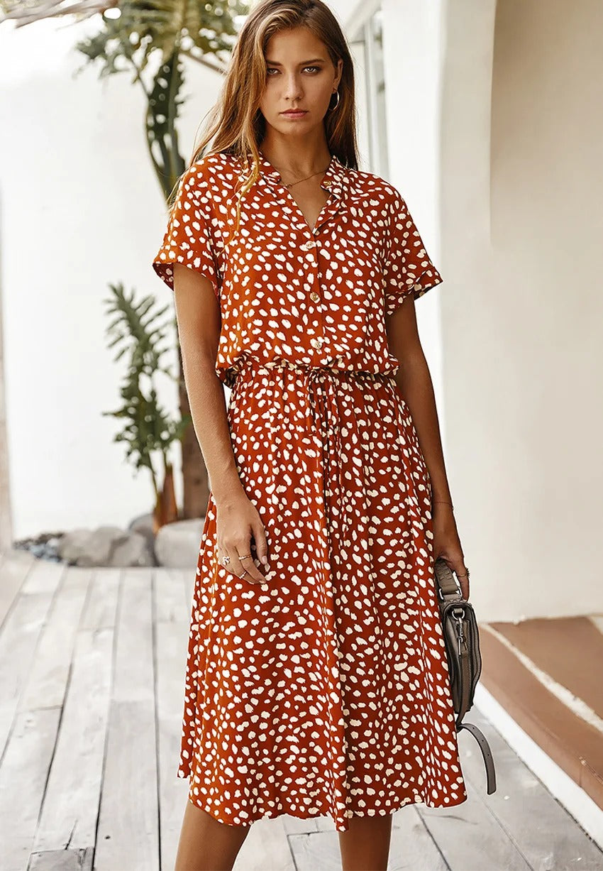 LUMINA | Airy summer dress with stylish print 8
