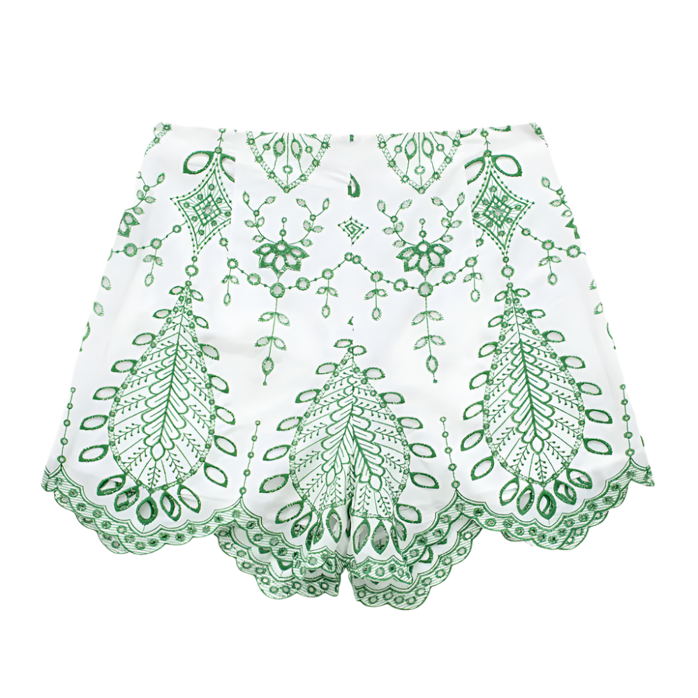 LUMI | Airy co-ord set with embroidered details 4