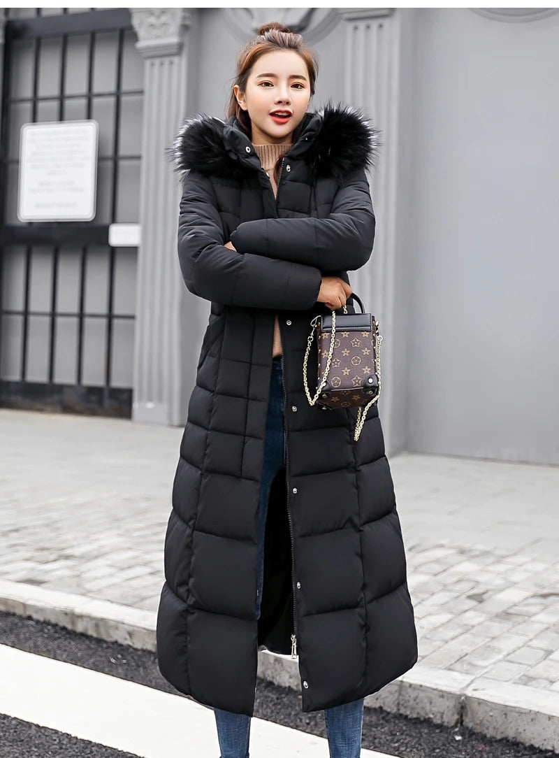 Lana Women's Long Winter Coat | Luxurious Padded, Comfortable 0