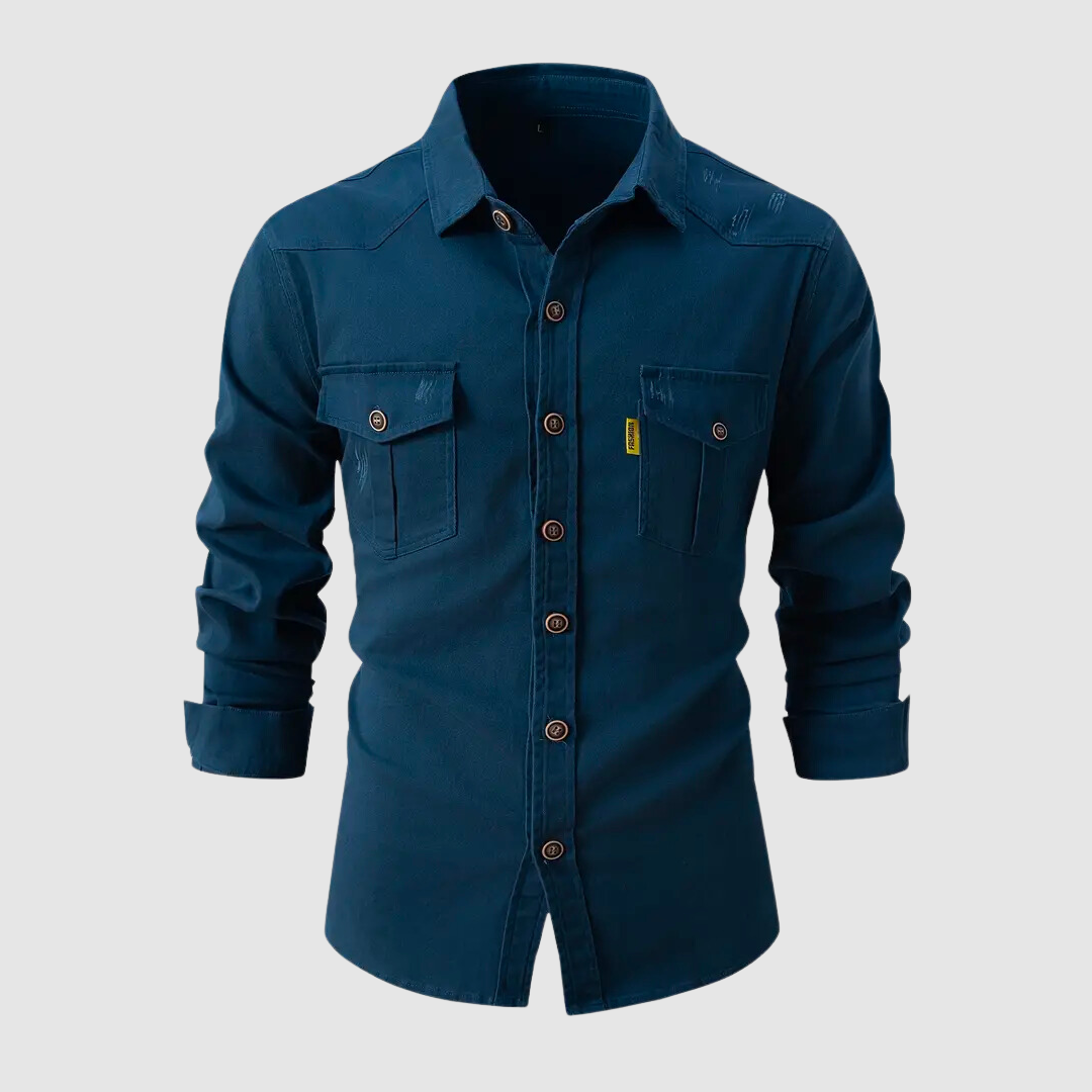 Levi | Denim Shirt | Robust Style | Comfortable Fit 0