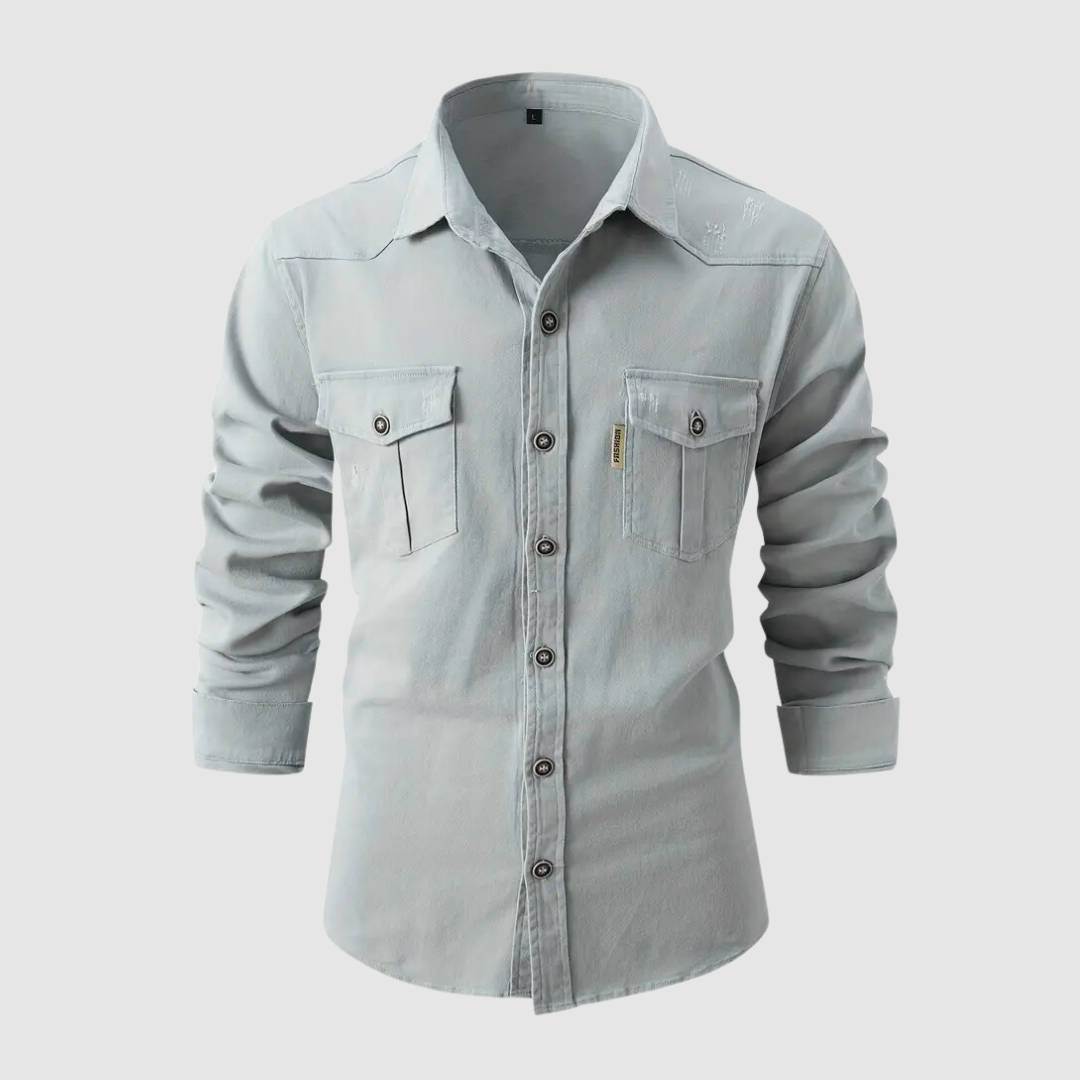 Levi | Denim Shirt | Robust Style | Comfortable Fit 4