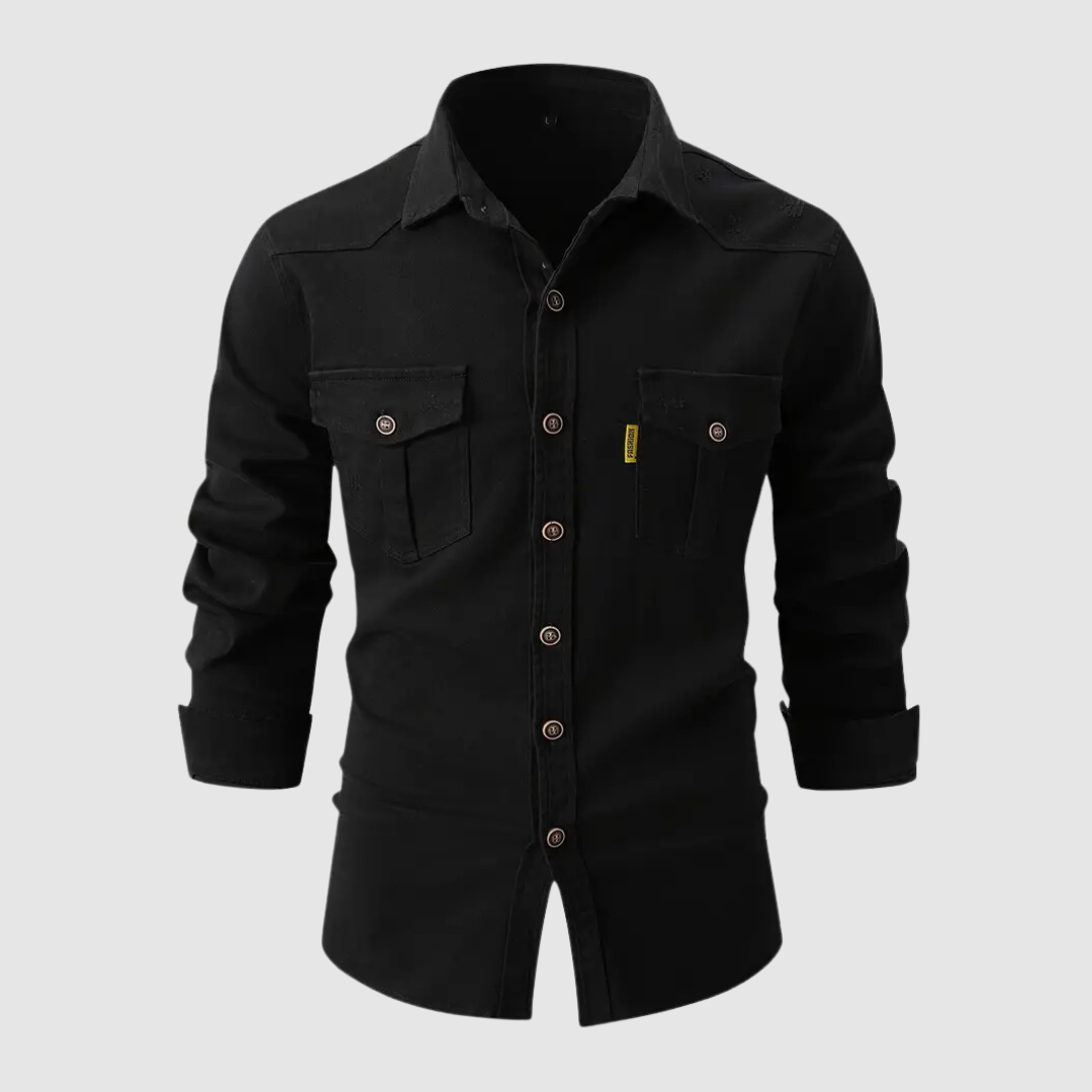 Levi | Denim Shirt | Robust Style | Comfortable Fit 6