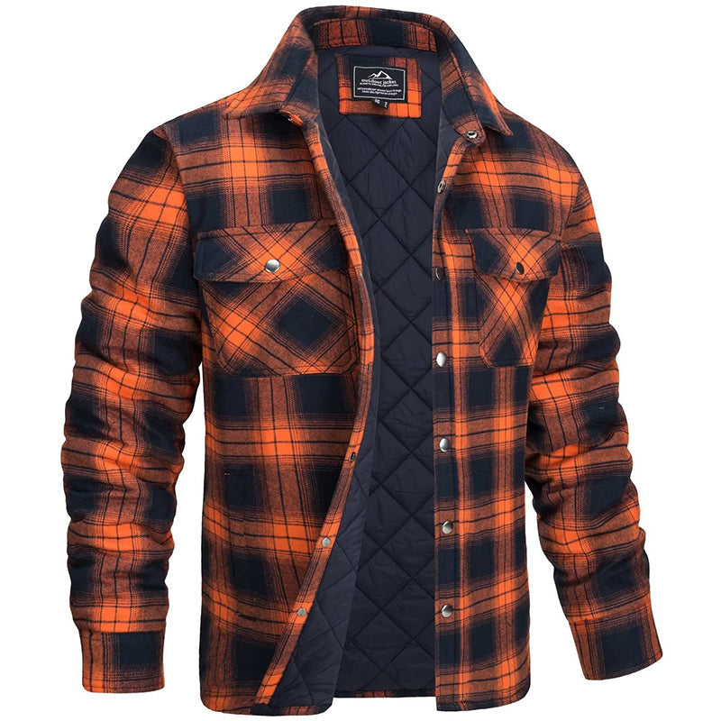 Liam Men's Lumberjack Jacket | Classic Checked Design, Durable Fabric 2
