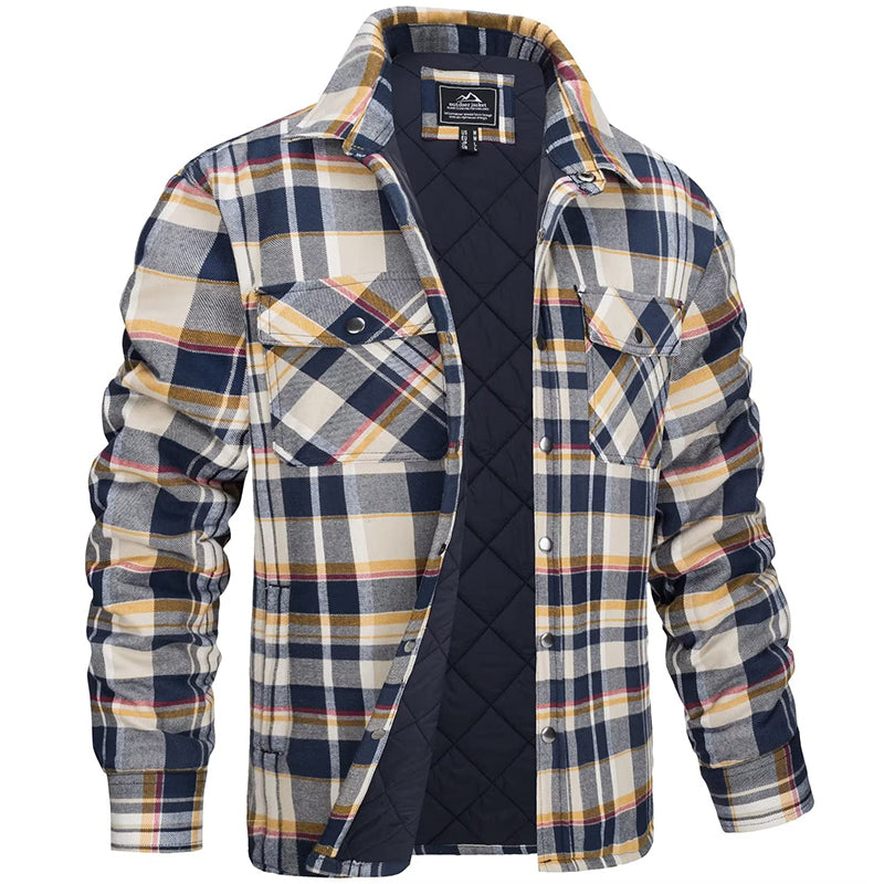 Liam Men's Lumberjack Jacket | Classic Checked Design, Durable Fabric 4