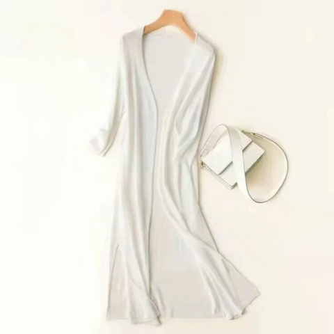 Lightweight Long Women's Cardigan for Stylish and Breathable Comfort – Perfect for Every Season 8