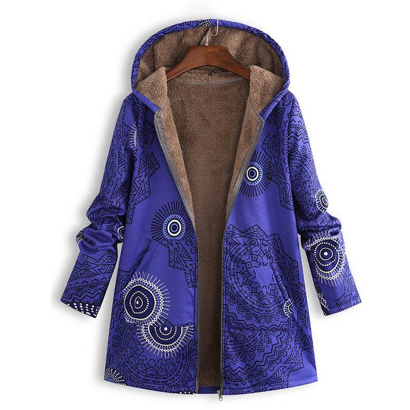 Lina Women's Vintage Coat | Warm Fabric, Elegant Style 2