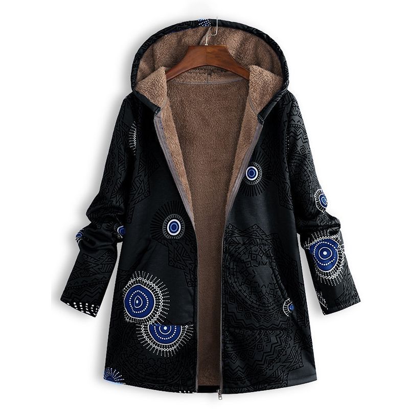 Lina Women's Vintage Coat | Warm Fabric, Elegant Style 6