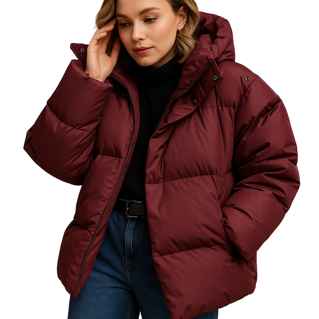 Lina Women's Winter Jacket | Lightweight, Water-repellent Lined 0