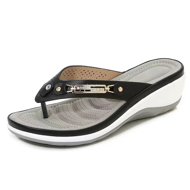 Liora | Orthopedic Summer Flip-Flops with Soft Footbed 0