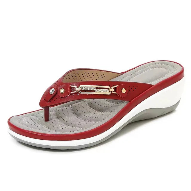 Liora | Orthopedic Summer Flip-Flops with Soft Footbed 8