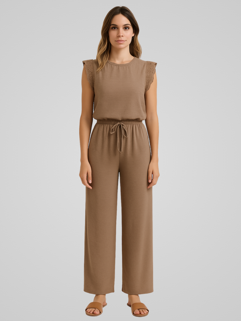 Livia | Elegant Short-Sleeved Summer Set for Women 2