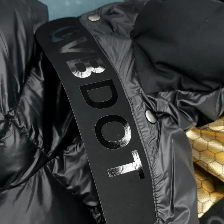 Long Padded Women's Winter Coat with Adjustable Hood and Functional Pockets for Maximum Warmth 2