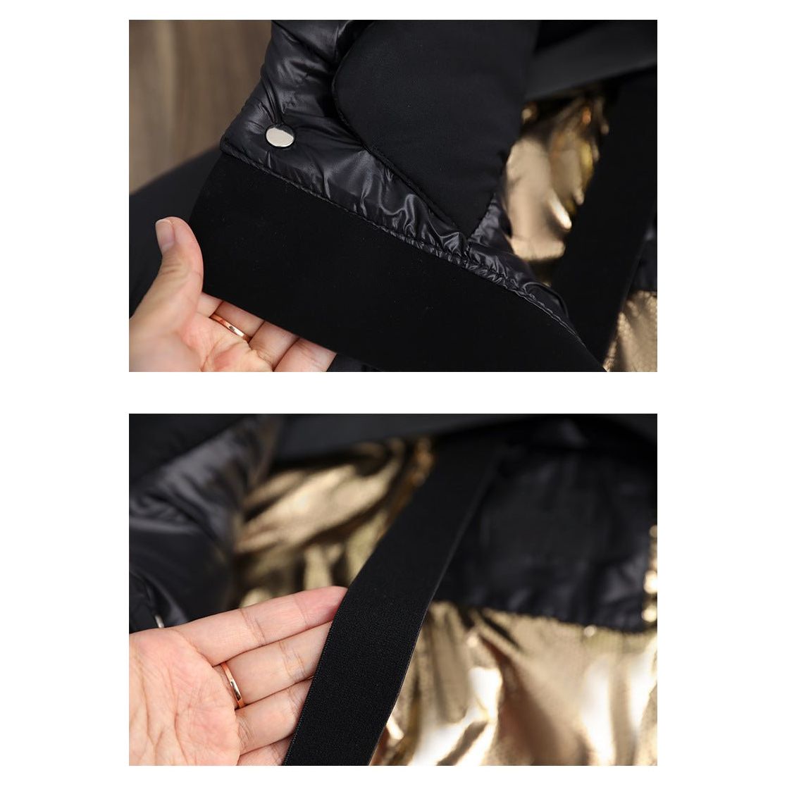 Long Padded Women's Winter Coat with Adjustable Hood and Functional Pockets for Maximum Warmth 8