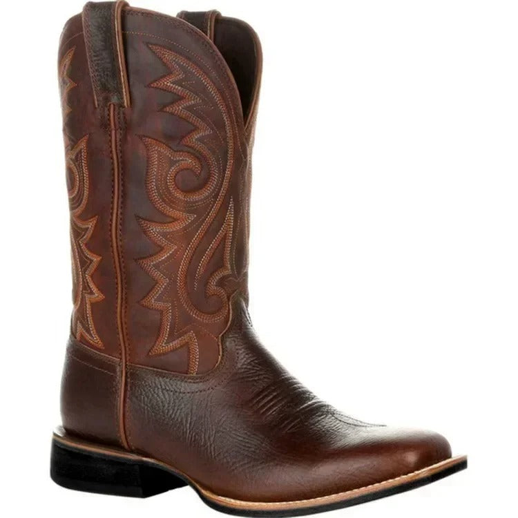 Loren Heren Cowboy Boots | Durable PU Leather, Stylish and Comfortable 0