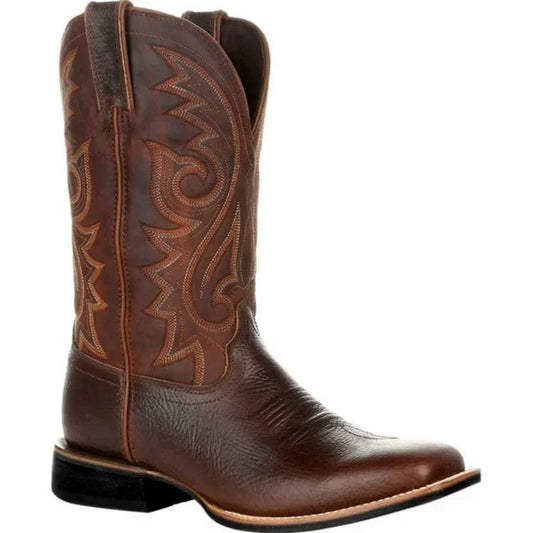 Loren Heren Cowboy Boots | Durable PU Leather, Stylish and Comfortable 0