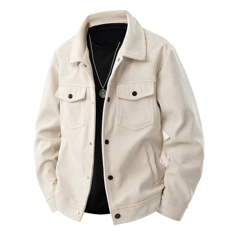 Loren Men's Corduroy Jacket | 100% Cotton, Casual Comfort 1