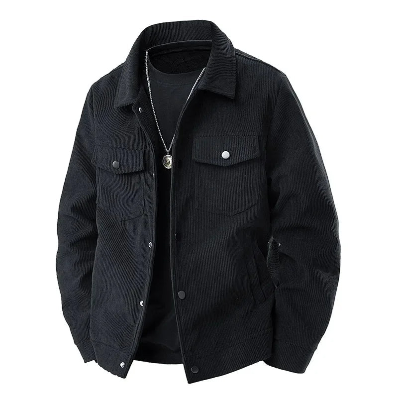 Loren Men's Corduroy Jacket | 100% Cotton, Casual Comfort 2
