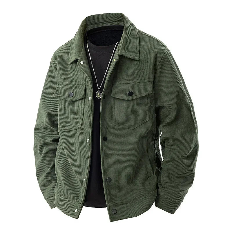 Loren Men's Corduroy Jacket | 100% Cotton, Casual Comfort 3