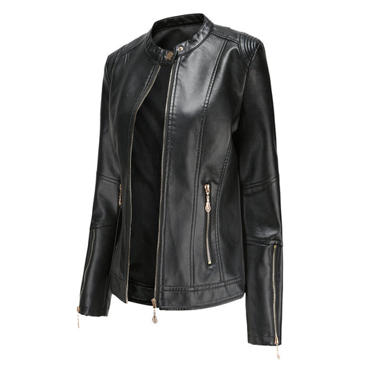 Lotte Ladies' Coat | Chic Collar 0