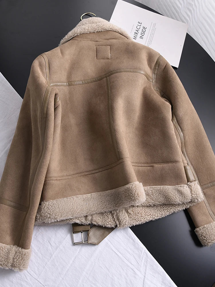 Luna Women's Winter Coat | Suede, Warm and Trendy 2