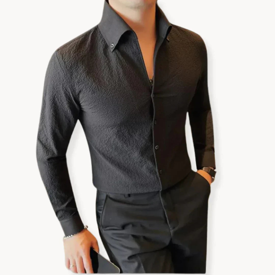 Luxe Women's Blouse | Structured Fabric, Slim Fit 2