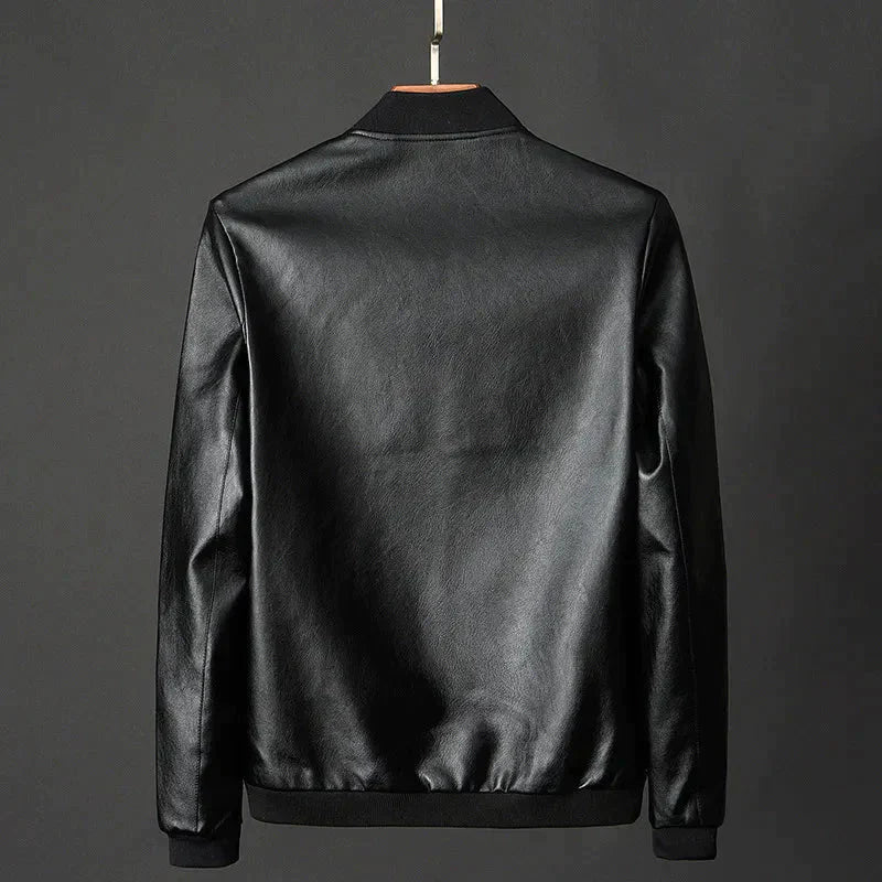 Luxe Women’s Leather Jacket | Premium PU, Classic Design 2