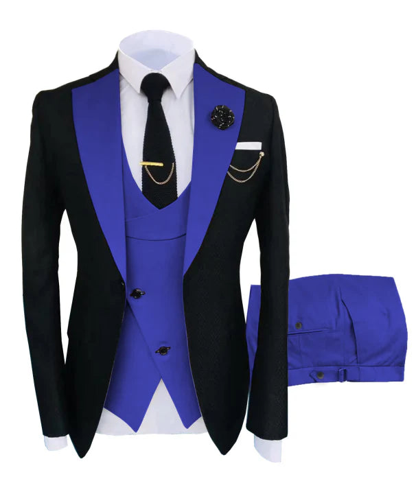 Luxury 3-Piece Men's Suit | Elegant Cut for Weddings and Formal Events 5