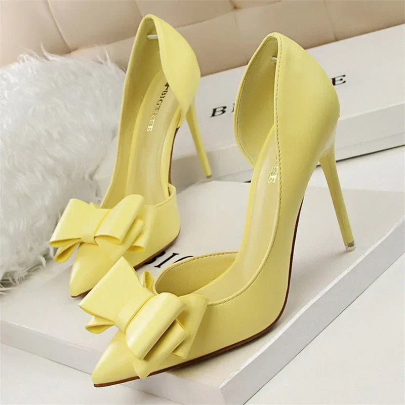 MAELLE | Chic pumps with bow detail and pointed toe 5