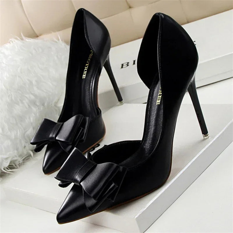 MAELLE | Chic pumps with bow detail and pointed toe 6