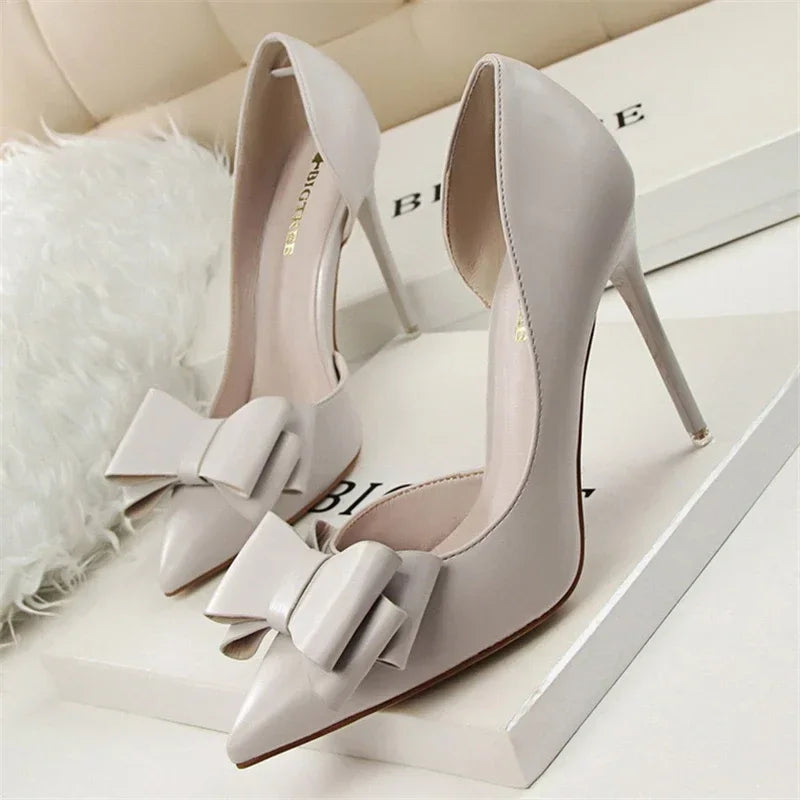 MAELLE | Chic pumps with bow detail and pointed toe 7