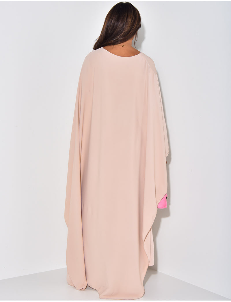 MARÉLIA | Cape dress with flowing fit and adjustable waist 8