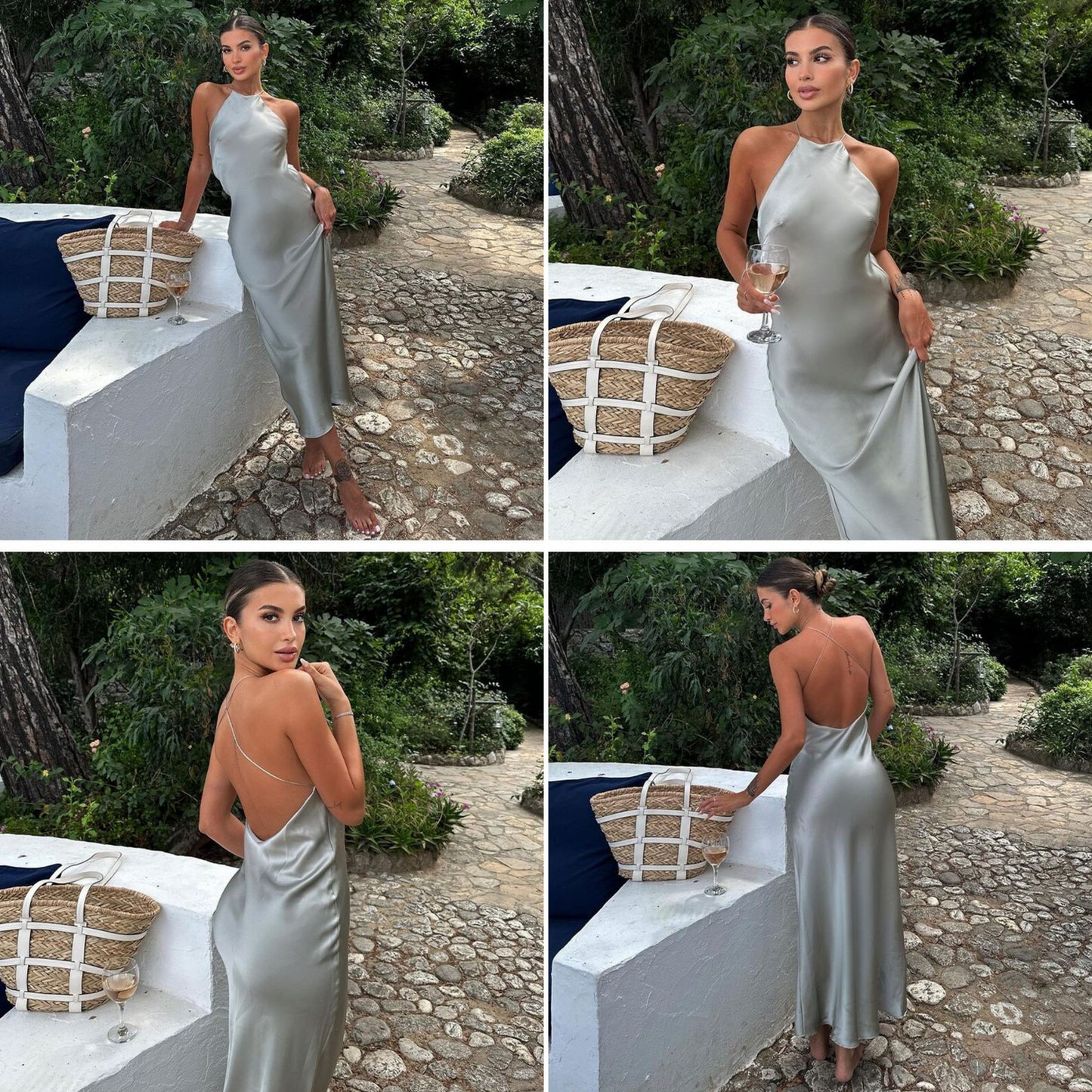 MILAY | Airy summer dress with spaghetti straps and a loose fit 5