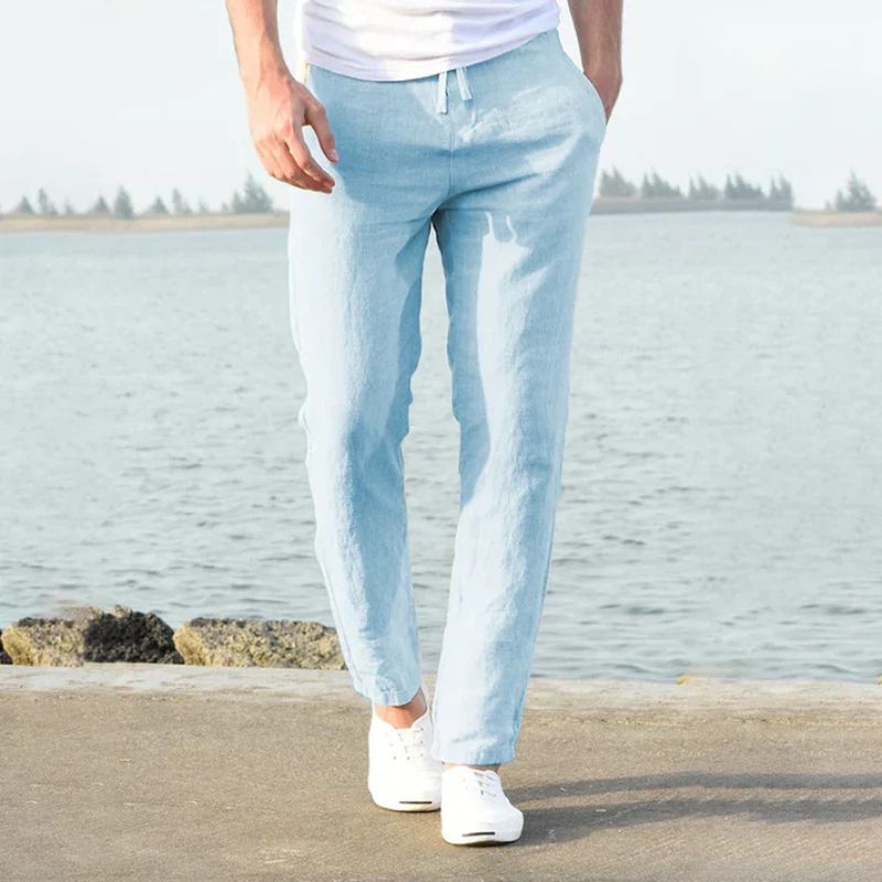 MILO | Lightweight Linen Summer Pants for Men 2
