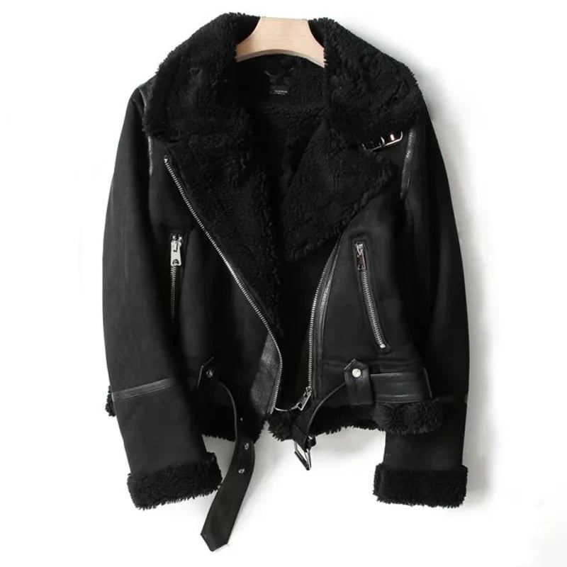Mara Women's Jacket | Cozy Sherpa Lining, Stylish Design 1