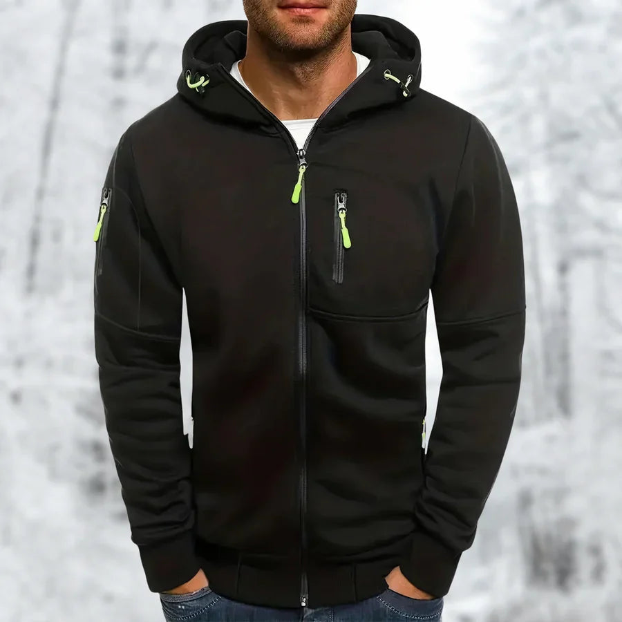 Maverick Men's Jacket | High-Quality Fabric, Hooded Design 3