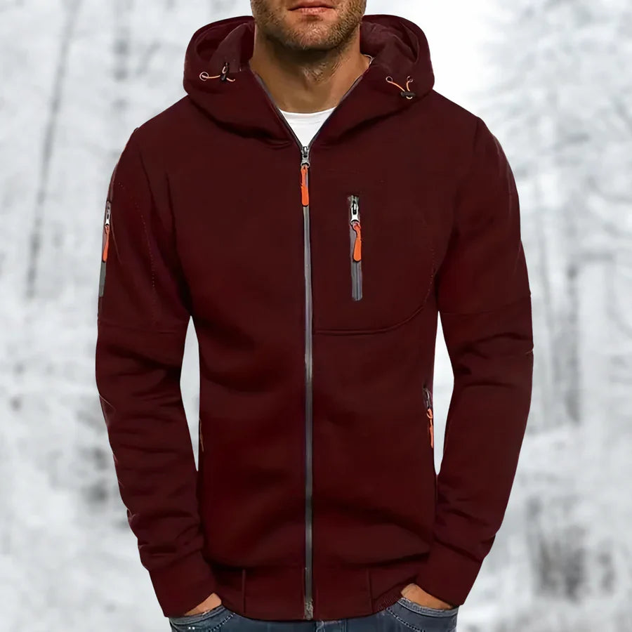 Maverick Men's Jacket | High-Quality Fabric, Hooded Design 6