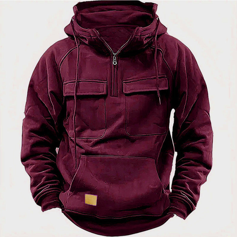 Max Men's Functional Hoodie | Soft Fabric, Practical Pockets 10