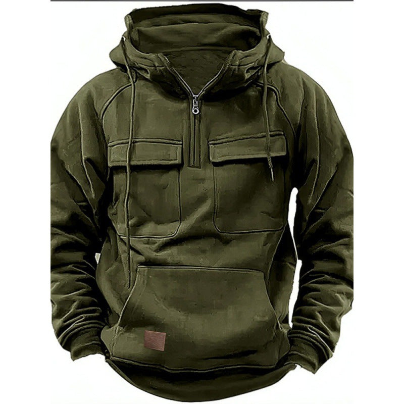 Max Men's Functional Hoodie | Soft Fabric, Practical Pockets 4
