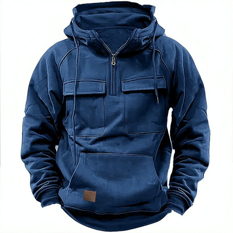 Max Men's Functional Hoodie | Soft Fabric, Practical Pockets 9