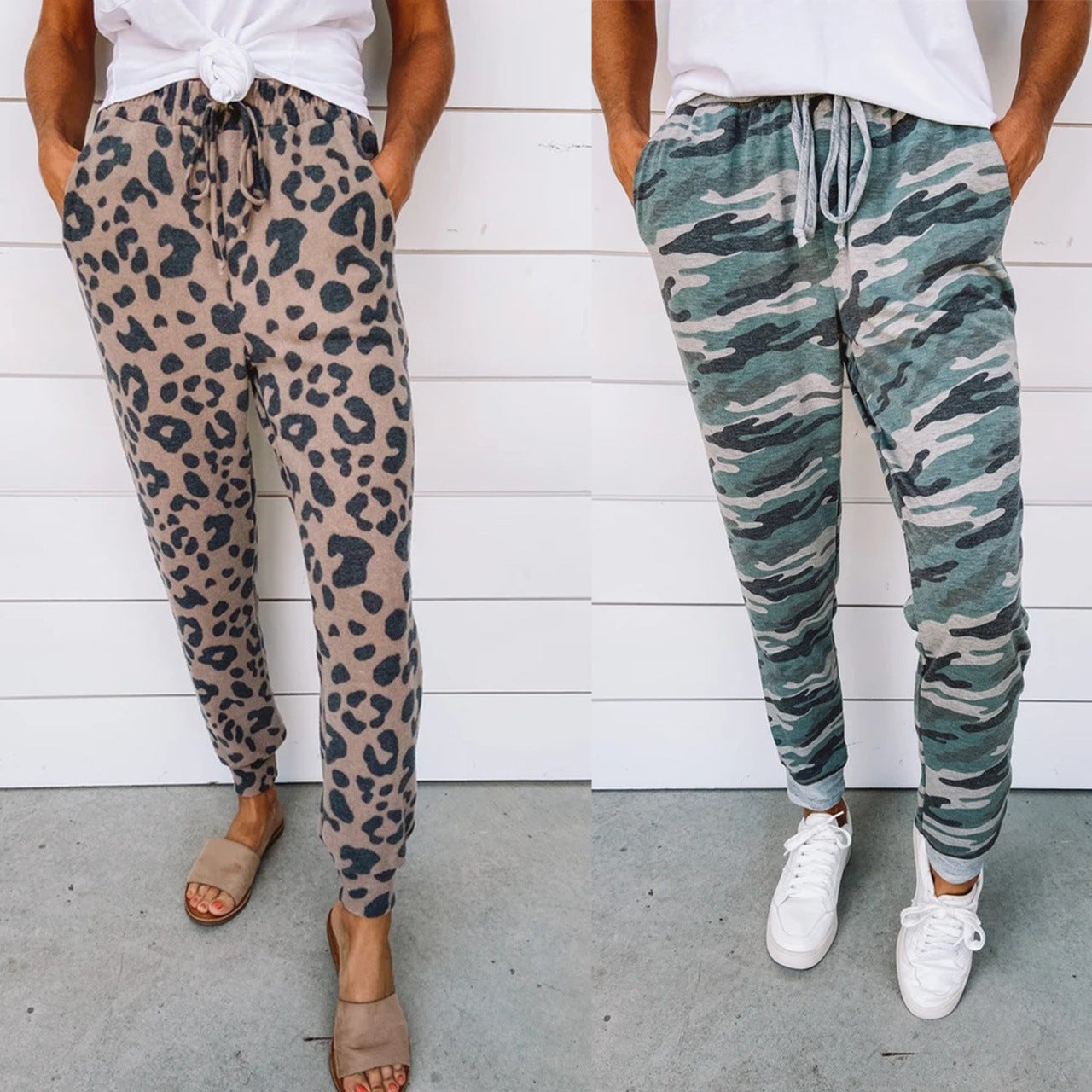 Max Men's Jogging Pants | Comfortable Cotton, Camouflage Style 1