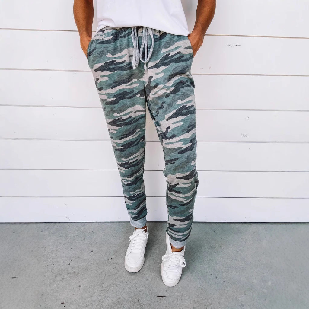 Max Men's Jogging Pants | Comfortable Cotton, Camouflage Style 2