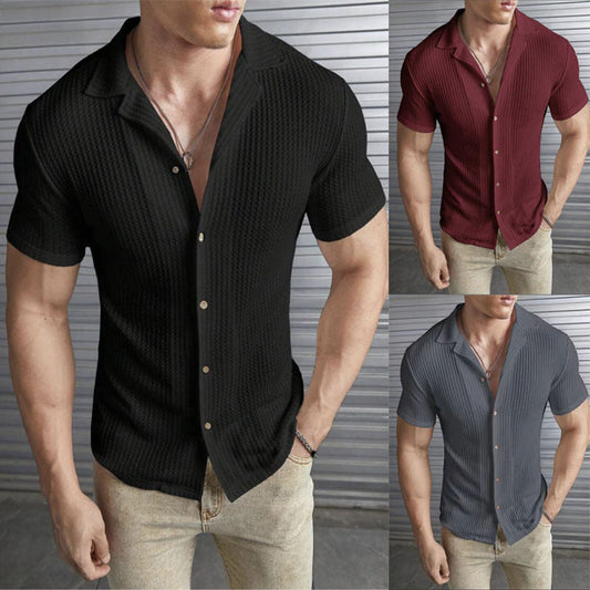 Max Men's Short Sleeve Shirt | Structured Cotton Blend 1