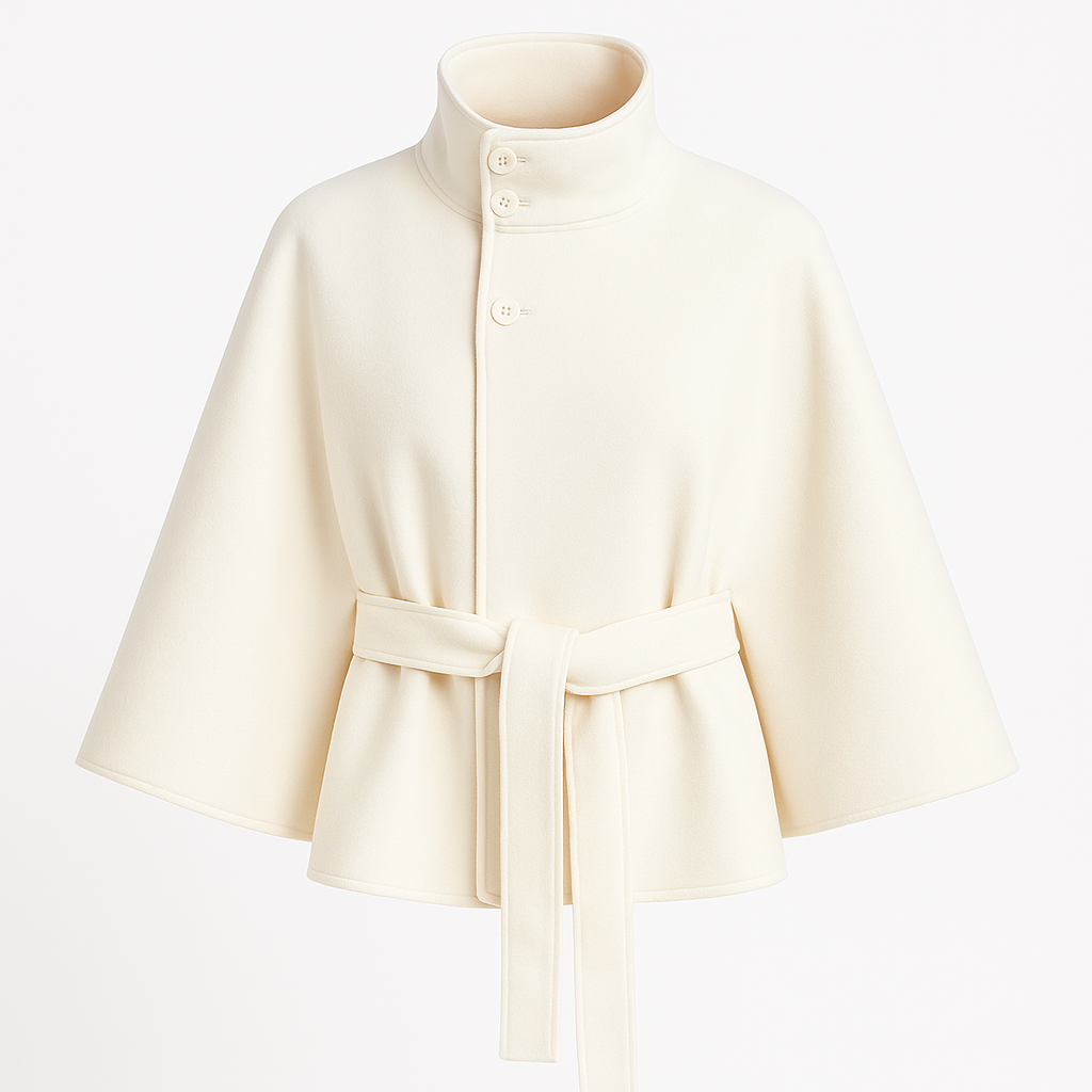 Maya Women's Cape Jacket | Elegant Design 4
