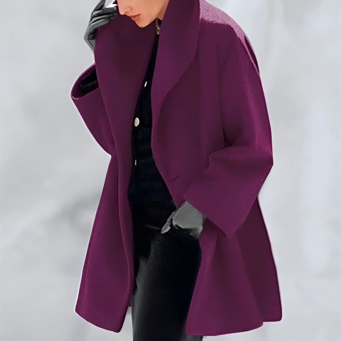 Melany | Women's Winter Classic Trench Coat | Warm 4